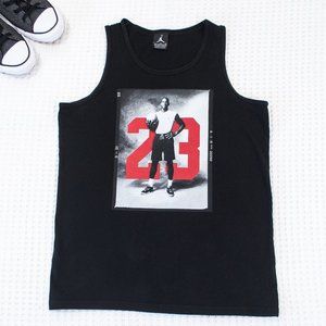Michael Jordan | Black Photo Tank Top | XL